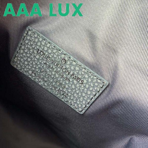 Replica Louis Vuitton LV Unisex Hobo Cruiser PM Handbag Granite Taurillon Monogram Embossed Cowhide 11