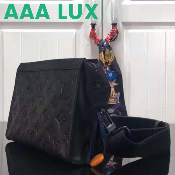 Replica Louis Vuitton LV Unisex Gaston Wearable Wallet Monogram Shadow Cowhide Leather 5