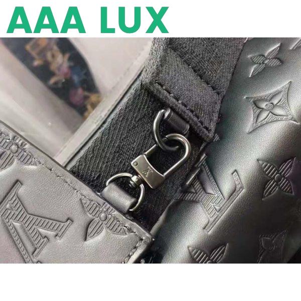 Replica Louis Vuitton LV Unisex Gaston Wearable Wallet Monogram Shadow Cowhide Leather 10