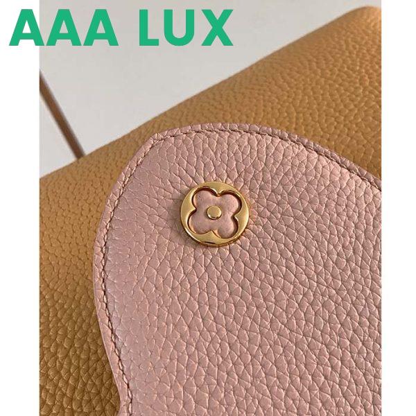 Replica Louis Vuitton LV Women Capucines MM Handbag Beige Brown Taurillon Leather 9