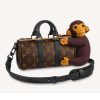 Replica Louis Vuitton LV Unisex Keepall XS Zoom with Friends Monogram Coated Canvas