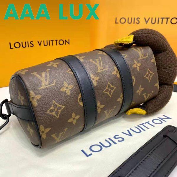 Replica Louis Vuitton LV Unisex Keepall XS Zoom with Friends Monogram Coated Canvas 13