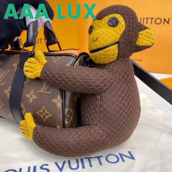 Replica Louis Vuitton LV Unisex Keepall XS Zoom with Friends Monogram Coated Canvas 14