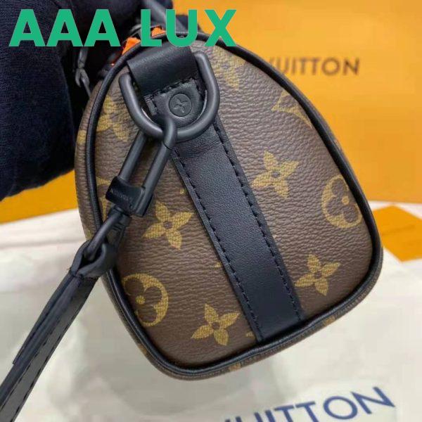 Replica Louis Vuitton LV Unisex Keepall XS Zoom with Friends Monogram Coated Canvas 16