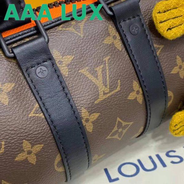 Replica Louis Vuitton LV Unisex Keepall XS Zoom with Friends Monogram Coated Canvas 17