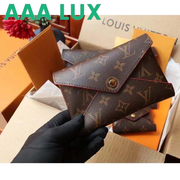 Replica Louis Vuitton LV Unisex Kirigami Pochette Brown Monogram Coated Canvas Cowhide Leather 8
