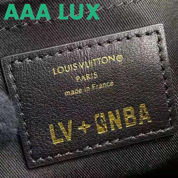 Replica Louis Vuitton LV Unisex LV x NBA Cloakroom Dopp Kit Black Cowhide Leather 16
