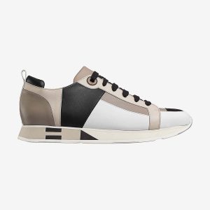 Replica Hermes Men Rebus Sneaker Shoes White 2