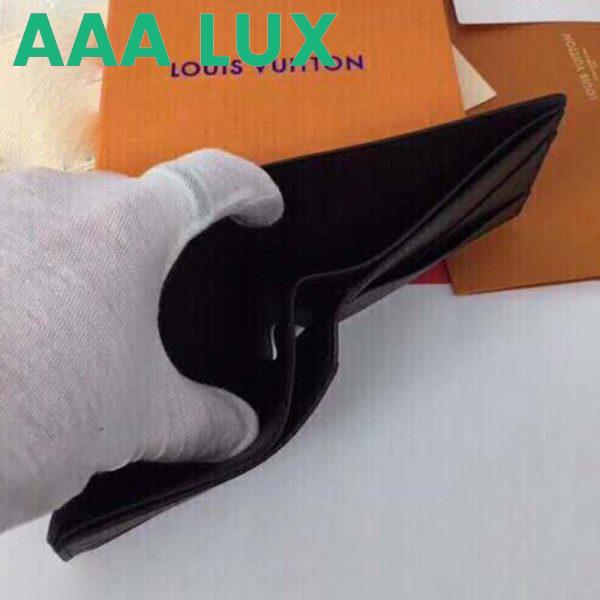 Replica Louis Vuitton LV Unisex Multiple Wallet Coated Canvas-Brown 10