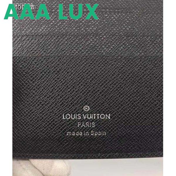 Replica Louis Vuitton LV Unisex Multiple Wallet Damier Cobalt Canvas-Grey 10