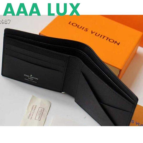 Replica Louis Vuitton LV Unisex Multiple Wallet Giant Damier Ebene Canvas 9