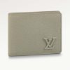Replica Louis Vuitton LV Unisex Multiple Wallet Monogram Macassar Coated Canvas Cowhide Leather 11