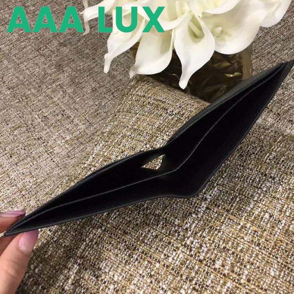 Replica Louis Vuitton LV Unisex Multiple Wallet Taiga Cowhide Leather-Black 7