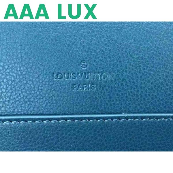Replica Louis Vuitton LV Unisex New Messenger Blue Aerogram Cowhide Leather Textile Lining 10