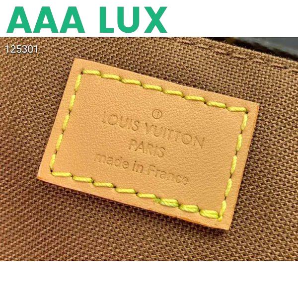 Replica Louis Vuitton LV Unisex Petit Sac Plat Bag Monogram Canvas 11