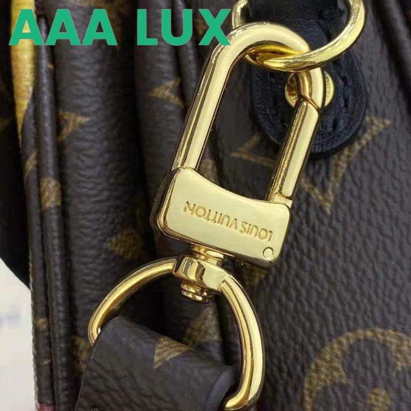 Replica Louis Vuitton LV Unisex Pochette Metis Monogram Cameo Printed Canvas Cowhide Leather 16