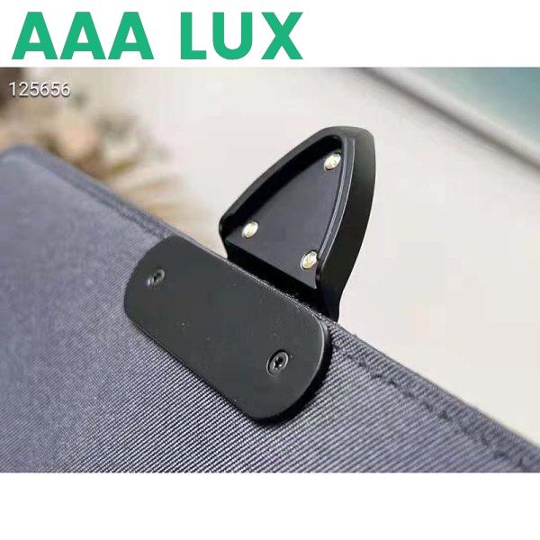 Replica Louis Vuitton LV Unisex S Lock A4 Pouch Monogram Macassar Coated Canvas Epi Leather 9