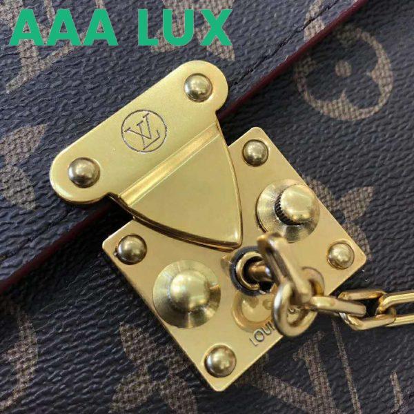 Replica Louis Vuitton LV Unisex S Lock Belt Pouch GM PM MM-Brown 9
