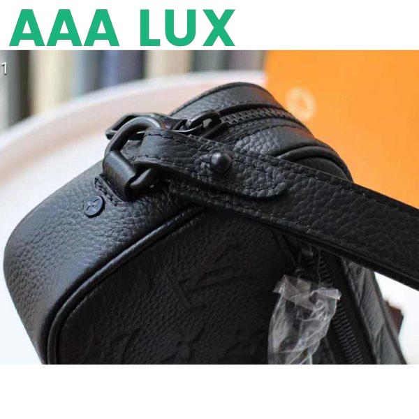Replica Louis Vuitton LV Unisex Pochette Volga Bag Taurillon Cowhide Leather 7