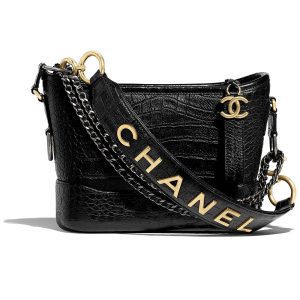 Replica Chanel Women Chanel’s Gabrielle Small Hobo Bag-Black 2