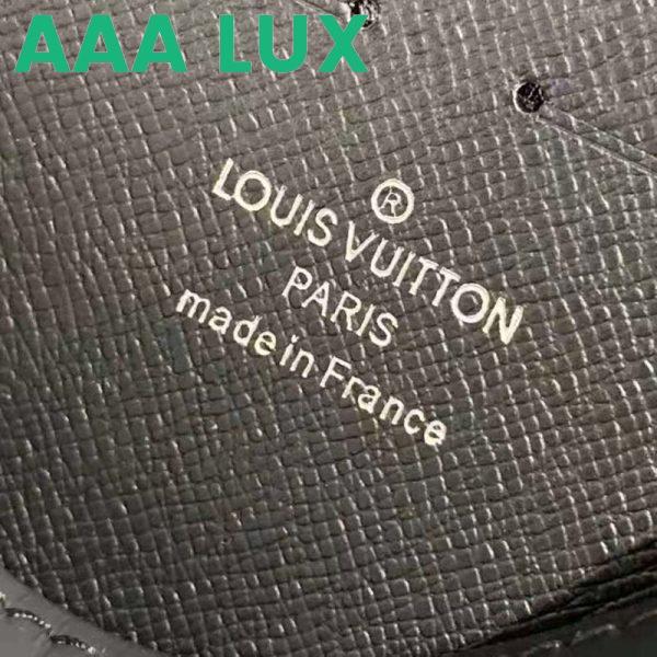 Replica Louis Vuitton LV Unisex Pochette Voyage MM Bag Gray Damier Graphite 3D Coated Canvas 9