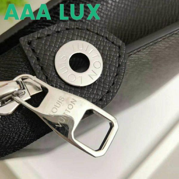 Replica Louis Vuitton LV Unisex Pochette Voyage MM Bag Taiga Leather 10