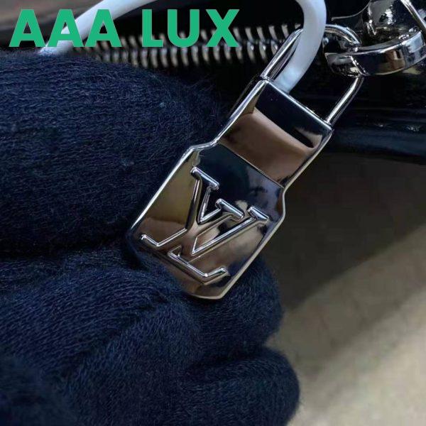 Replica Louis Vuitton LV Unisex Pochette Voyage MM Taiga Leather Zip Closing System 12