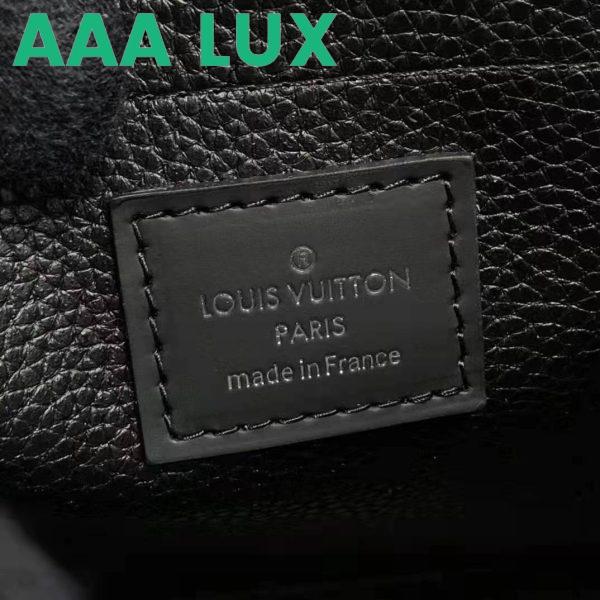 Replica Louis Vuitton LV Unisex Pochette Voyage MM Taiga Leather Zip Closing System 14