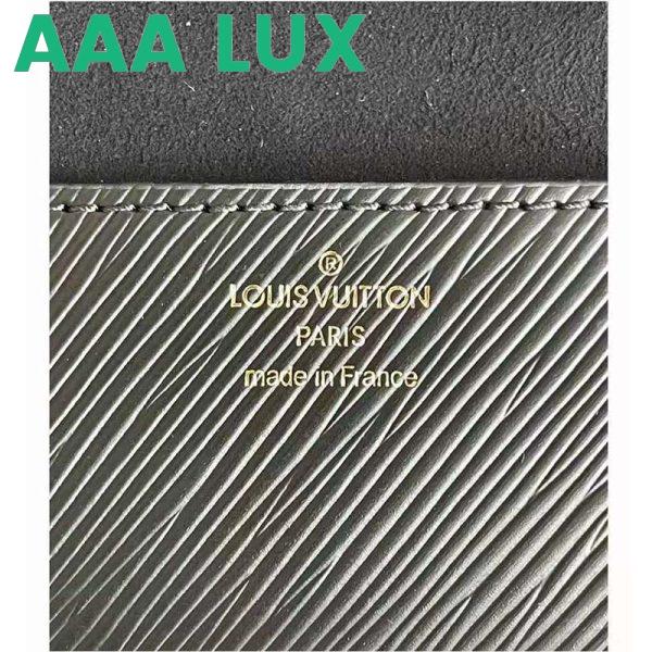 Replica Louis Vuitton LV Unisex Twist MM Handbag Black Epi Grained Leather 10
