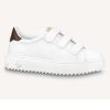 Replica Chanel CC Women Calfskin & Mixed Fibers Sneakers White 1cm Heel 6