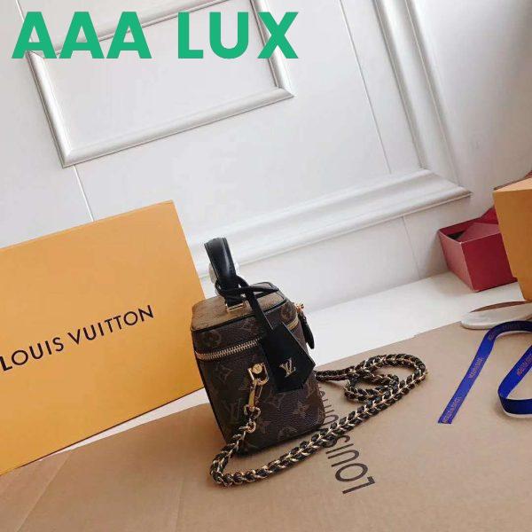 Replica Louis Vuitton LV Unisex Vanity PM in Monogram Canvas-Brown 7