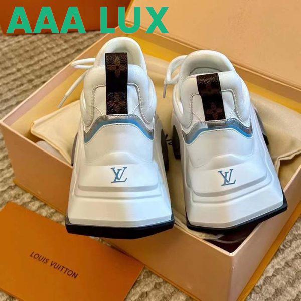 Replica Louis Vuitton Unisex LV Archlight 2.0 Platform Sneaker Light Blue Mix of Materials 5 Cm Heel 6