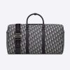 Replica Dior Unisex Lingot 50 Bag Beige Black Dior Oblique Jacquard