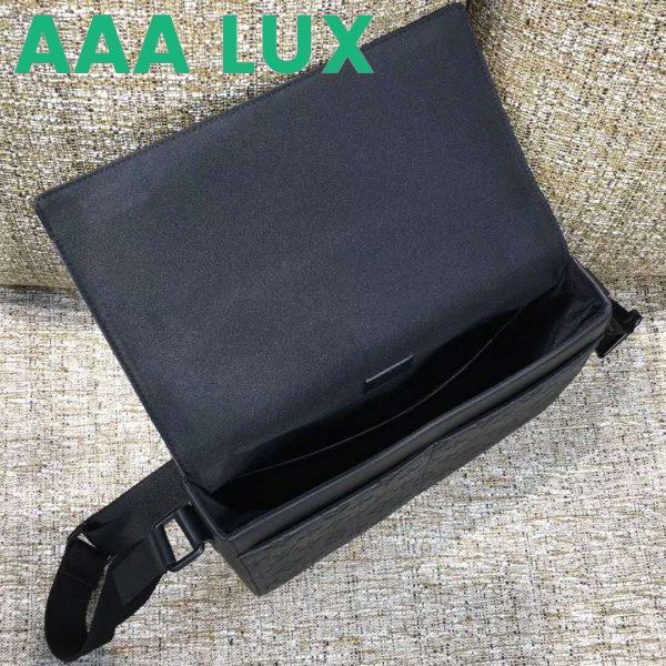 Replica Louis Vuitton LV Unisex Sprinter Messenger Monogram Shadow Cowhide Leather 7