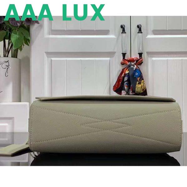 Replica Louis Vuitton LV Unisex Takeoff Messenger Sage Cowhide Leather Textile Lining 6