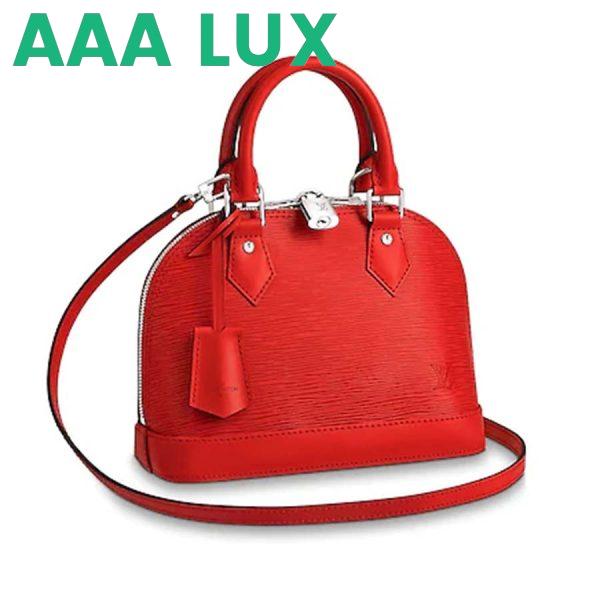 Replica Louis Vuitton LV Women Alma BB Handbag in Epi Leather 2
