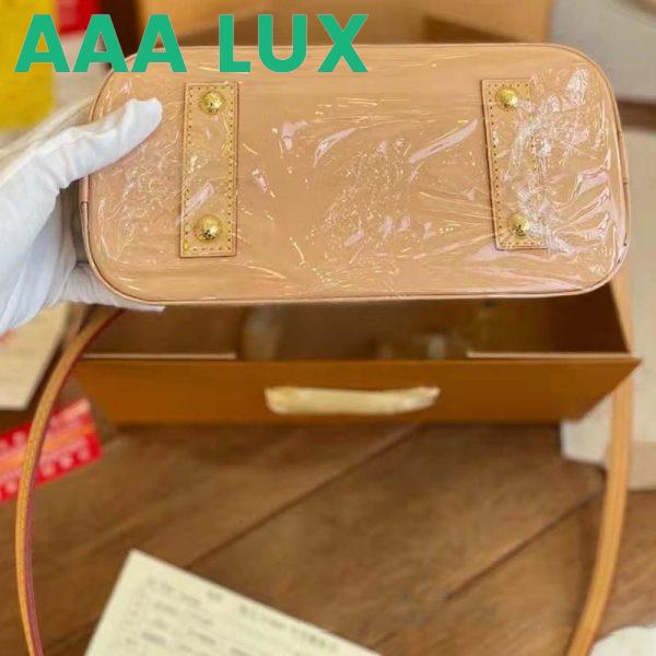 Replica Louis Vuitton LV Women Alma BB Handbag Monogram Coated Canvas Smooth Cowhide 14