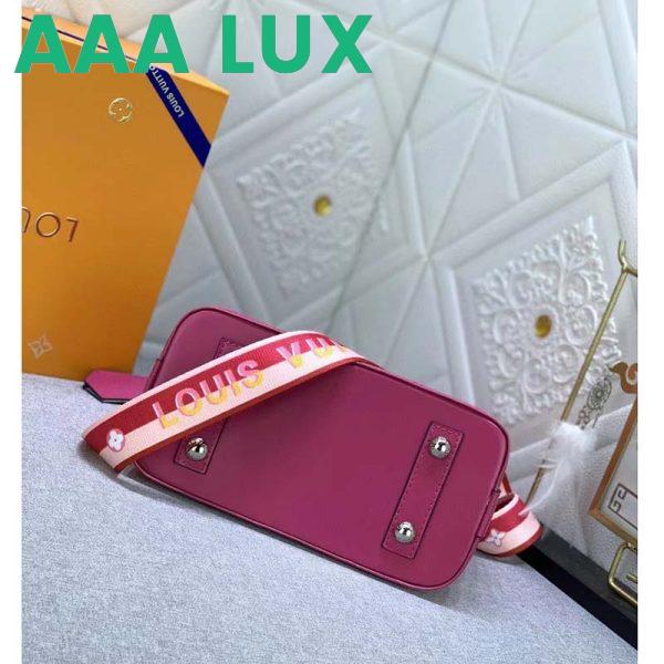 Replica Louis Vuitton LV Women Alma BB Handbag Pink Epi Grained Cowhide Leather 6