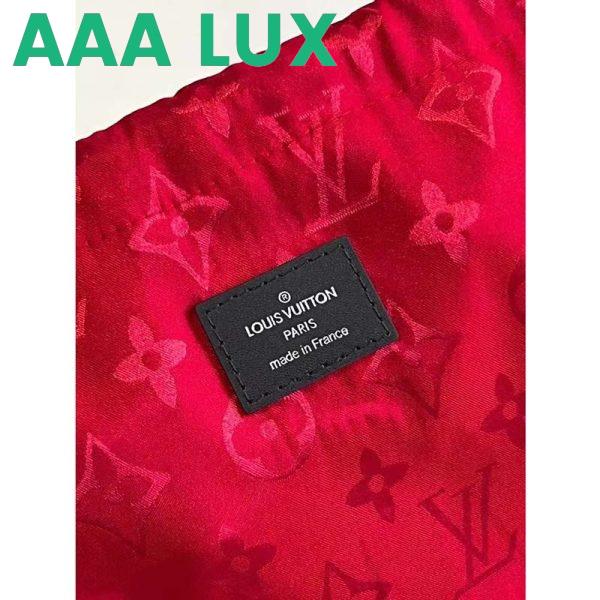 Replica Louis Vuitton LV Women Alma PM Handbag Black Patent Calfskin Cowhide Leather 10