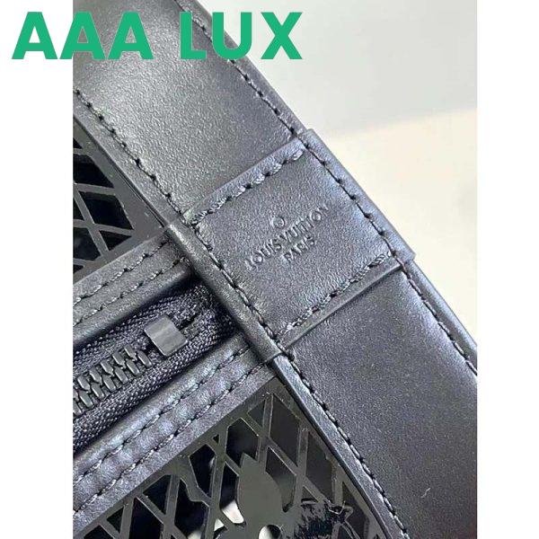 Replica Louis Vuitton LV Women Alma PM Handbag Black Patent Calfskin Cowhide Leather 11