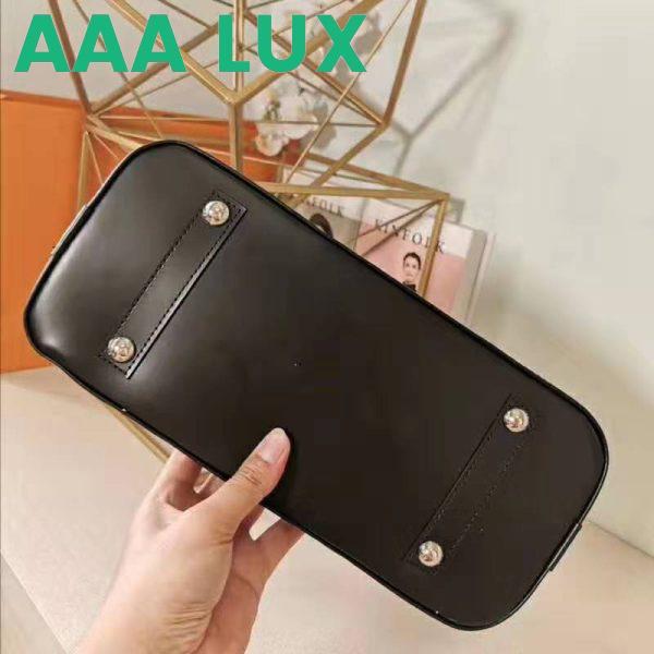 Replica Louis Vuitton LV Women Alma PM Handbag in Epi Leather-Black 7