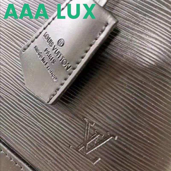 Replica Louis Vuitton LV Women Alma PM Handbag in Epi Leather-Black 10