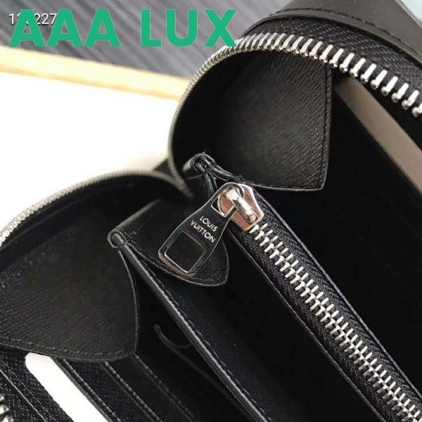 Replica Louis Vuitton LV Unisex Zippy XL Wallet Coated Canvas-Grey 11