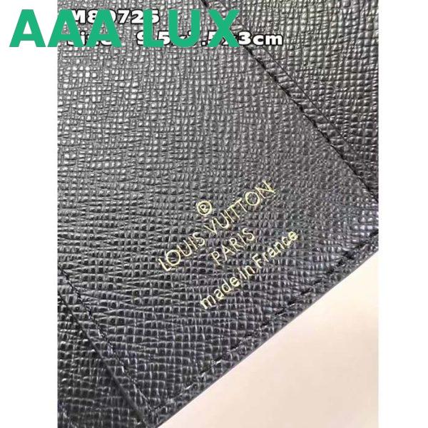 Replica Louis Vuitton LV Unisex Zoe Wallet Monogram Reverse Coated Canvas Cowhide Leather 11