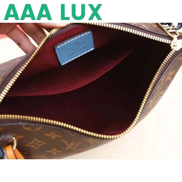 Replica Louis Vuitton LV Women Beaubourg Hobo Mini Handbag in Monogram Canvas-Brown 6