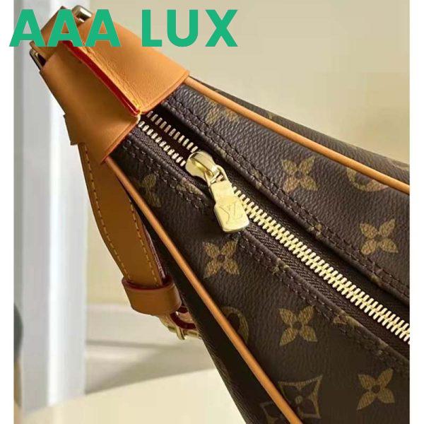 Replica Louis Vuitton LV Women Boulogne Handbag Beige Brown Monogram Coated Canvas 9