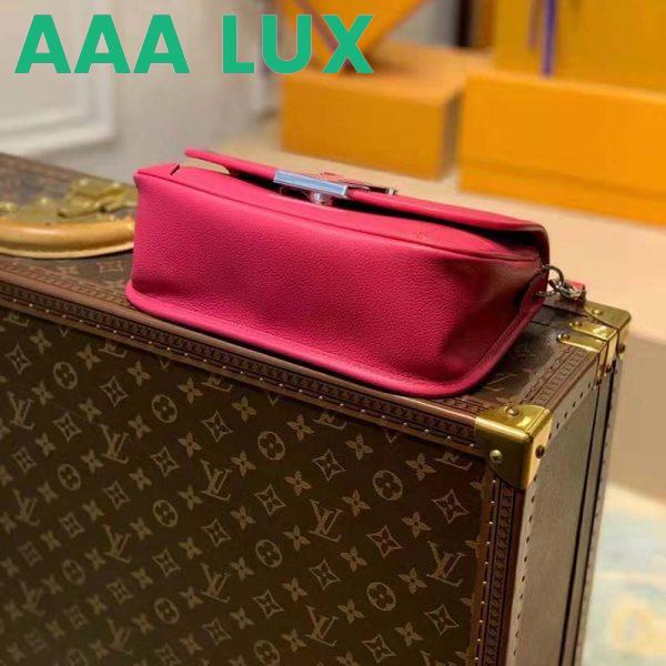 Replica Louis Vuitton LV Women Buci Crossbody Pink Epi Grained Smooth Cowhide Leather 6