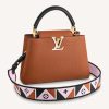 Replica Louis Vuitton LV Women Capucines BB Handbag Green Taurillon Leather 13
