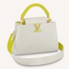 Replica Louis Vuitton LV Women Capucines BB Handbag Taurillon Leather-White 8