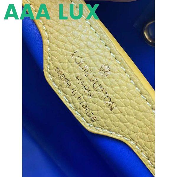 Replica Louis Vuitton LV Women Capucines BB Handbag White Taurillon Leather 11